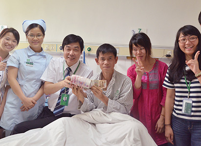 Penderita kanker, Modern Cancer Hospital Guangzhou, kegiatan cinta kasih